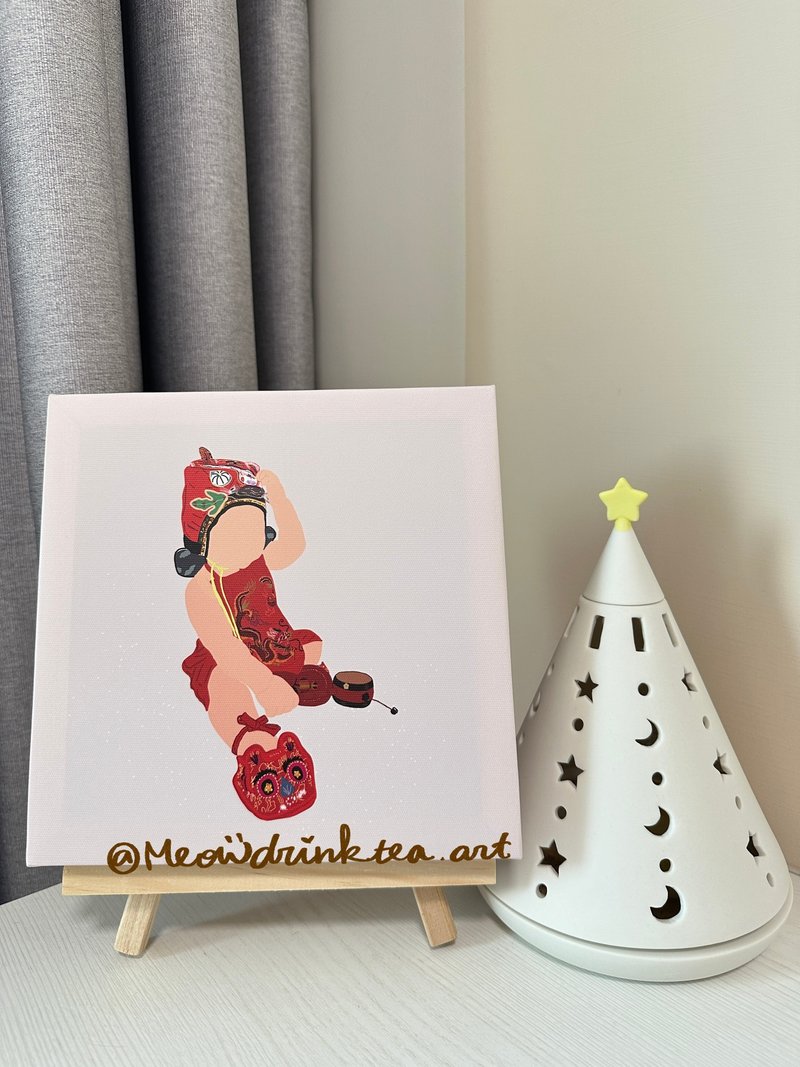 【加購】無框畫 / 似顏繪加購 - 似顏繪/客製畫 - 其他材質 