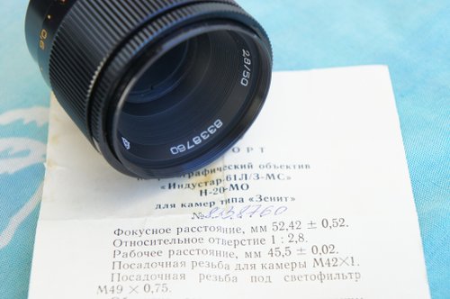MC Industar-61 L/Z 50mm f/2.8 M42 for Practica Canon Nikon