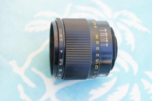 ≪M42≫Industar　NHAYCTAP-61A 3-MC 50mm 2.8 Cased M42 Industar 61-A /3-MC 50mm f/2.8 Macro Lens & Papers