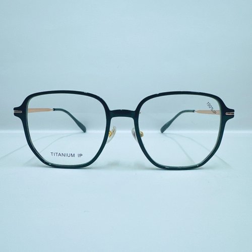 EGlasses。眼鏡物語 站內最高等級UV420濾藍光0度眼鏡│彈性鈦合金鏡框T22032-C1