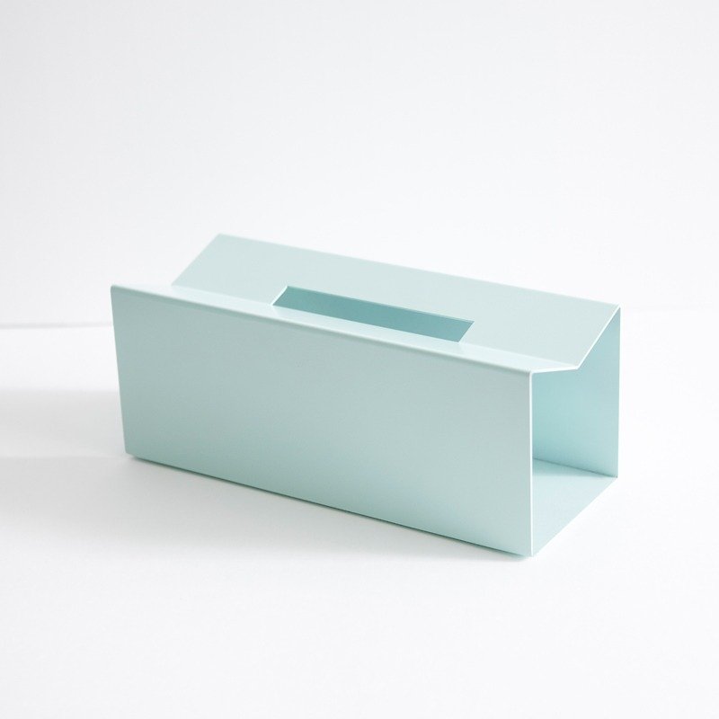 M / tissue box - Mint green - เฟอร์นิเจอร์อื่น ๆ - โลหะ สีเขียว
