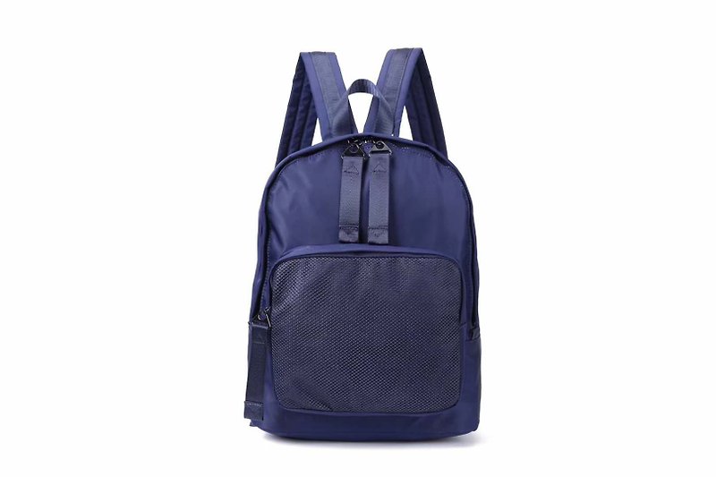 Blue all-match backpack/student schoolbag/backpack unisex-four colors optional#1048