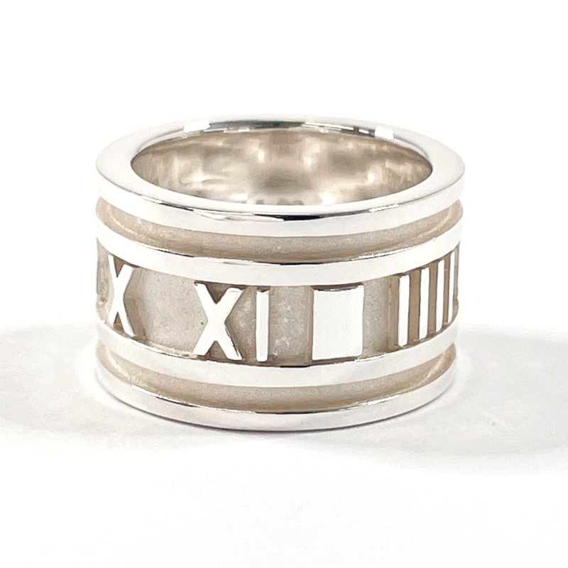 【日本直送 中古美品】9号 ティファニー TIFFANY&Co. リング・指輪 アトラス シルバー925  アクセサリー - 戒指 - 純銀 銀色