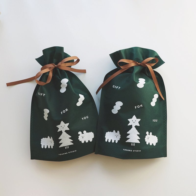 Add-On Gift Wrapping – Gift Bag - กล่องของขวัญ - กระดาษ สีเขียว