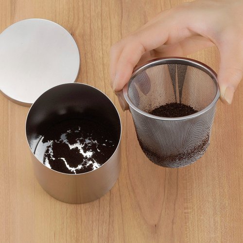 日本下村KOGU 日本下村KOGU 日製18-8不鏽鋼咖啡篩粉器(1-4杯用)