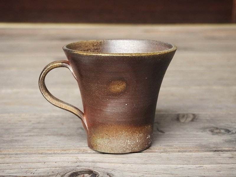 備前 コーヒーカップ（大）＿c5-041 - 急須・ティーカップ - 陶器 ブラウン