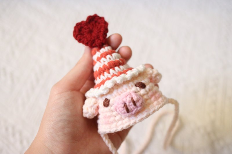 Piglet Party Crochet Hat - Hats & Caps - Cotton & Hemp Multicolor