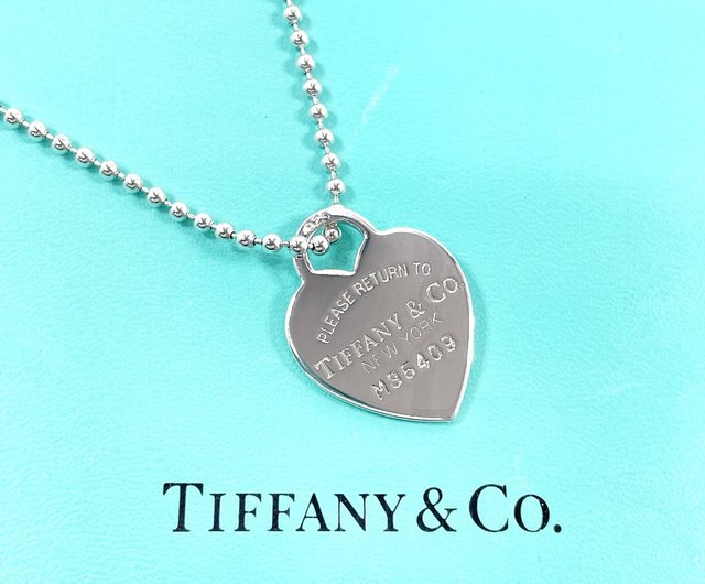 Tiffany & Co.ボールチェーンとリターントゥティファニーハートチャーム Tiffany & Co.ボールチェーンとリターントゥティファニーハート