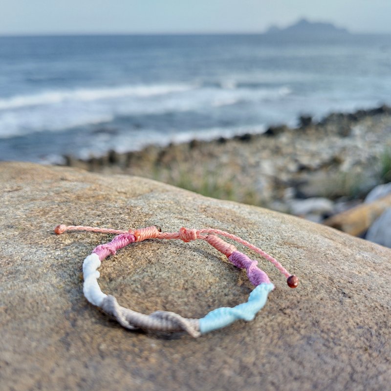 Handmade jewelry| Wax surf bracelet and anklet-SS1991 - Bracelets - Cotton & Hemp 