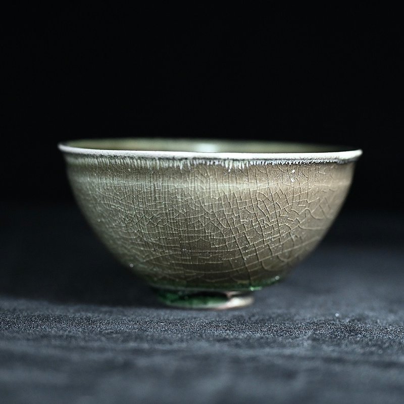 Handmade Firewood Glazed Tea Bowl NT11 - ถ้วย - วัสดุอื่นๆ 