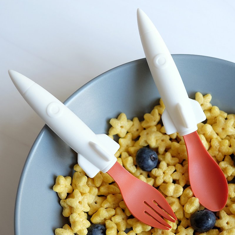 Rocket Spoon &amp; Fork Set │ children / tableware / picnic