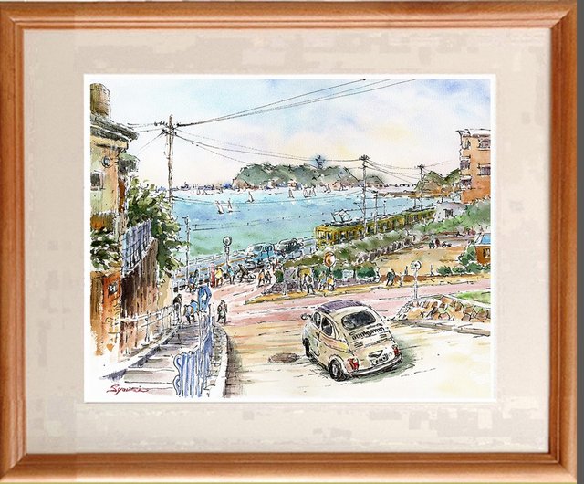 絵画 江の島 シーズン2 絵画 江の島 シーズン2 (エキスパート藤沢辻堂店 お買取り情報