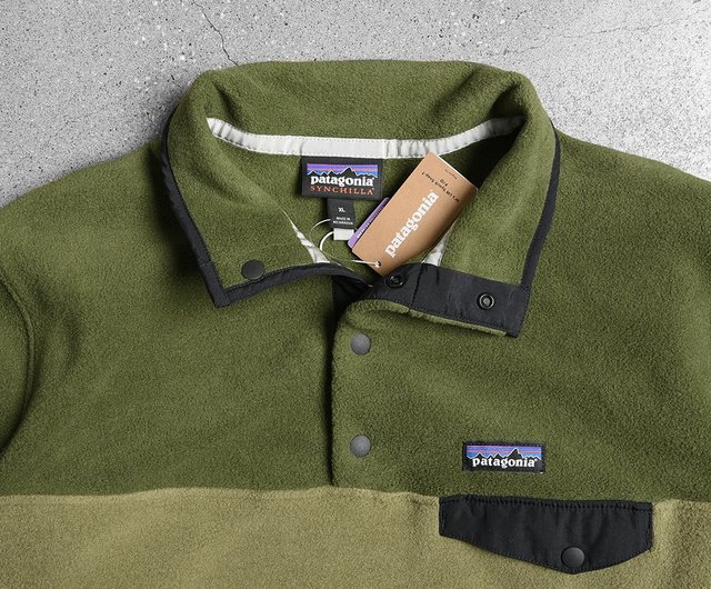 Patagonia synchilla cargo outlet green