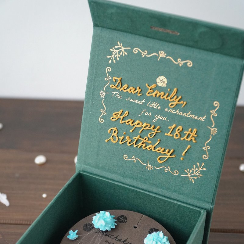 (Add-on) Personalised gift box message - Other - Clay Gold