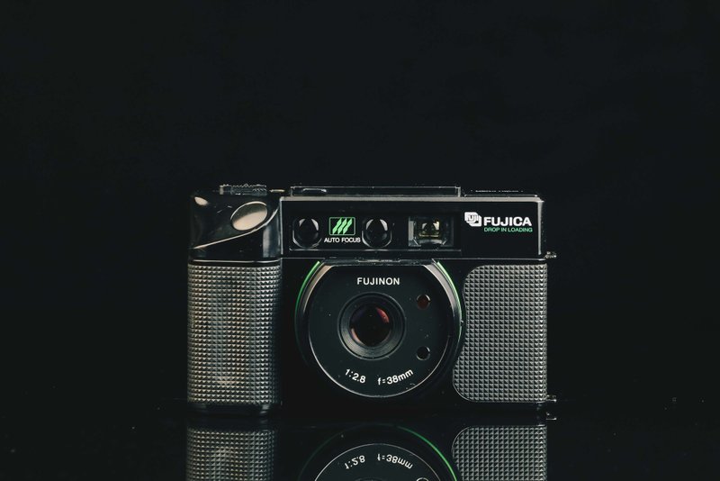 FUJICA DL-100 DATE #0762 #135底片相機 - 相機/拍立得/底片相機 - 其他金屬 黑色