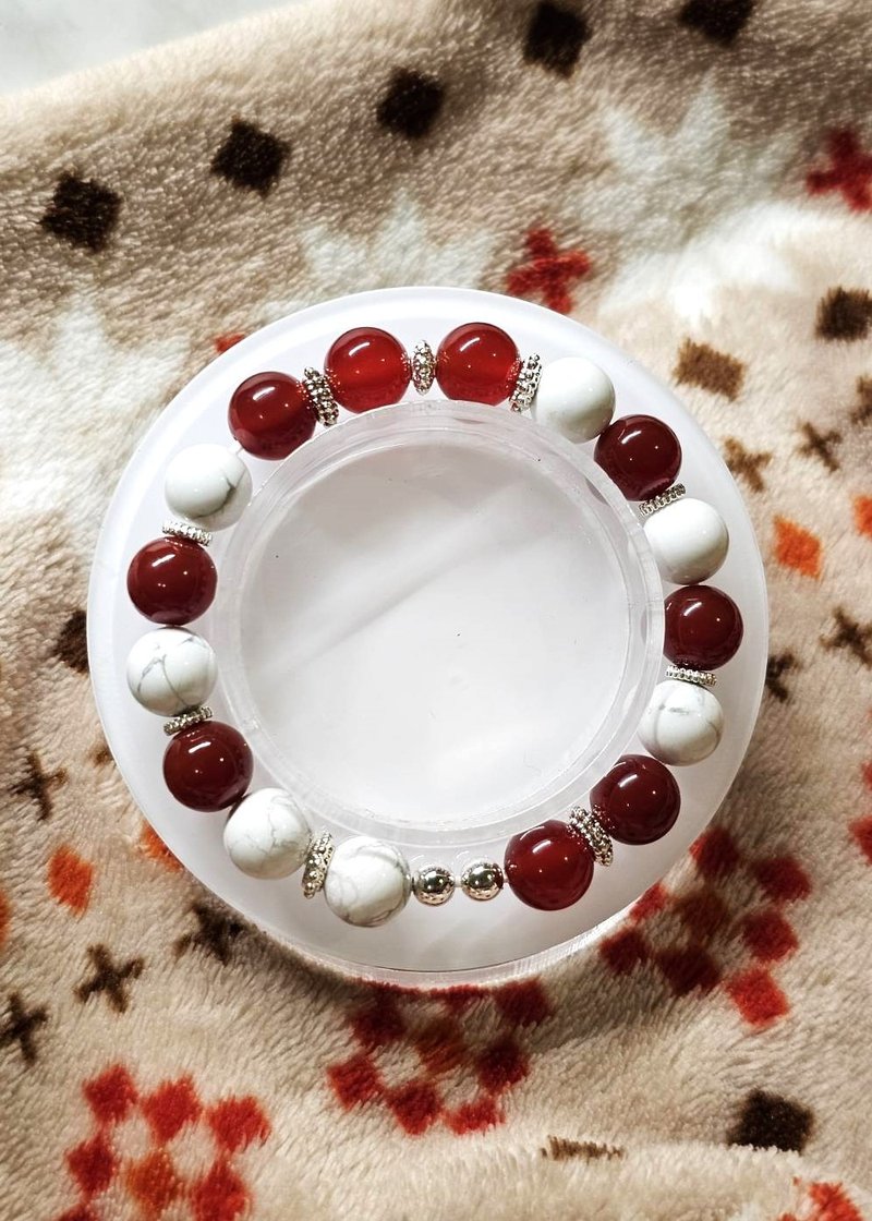 AgIo. | Designer Bracelets | Christmas Collection - สร้อยข้อมือ - คริสตัล สีแดง