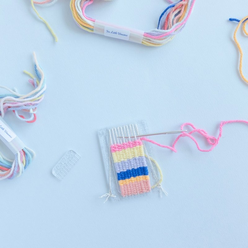 Weaving kit) Mini Loom for Kids - Other - Acrylic 