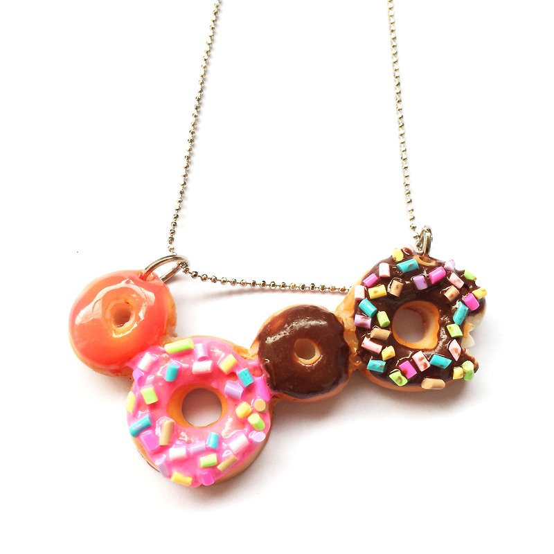 donut necklace included