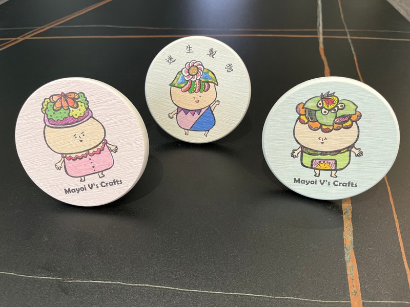 【The Fatty Fairies】Diatomite Coaster - Coasters - Other Materials 