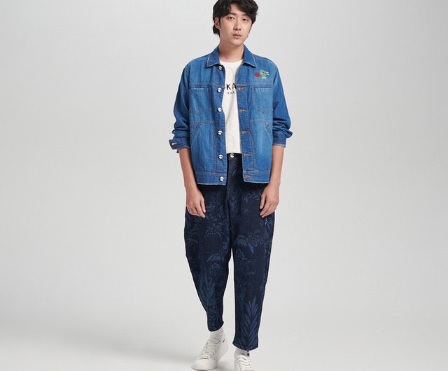 Thin blue deals jean jacket