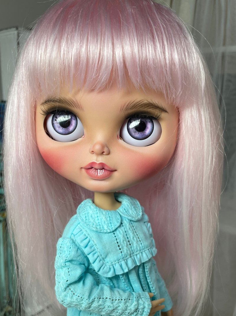 Blythe doll - 公仔模型 - 塑膠 咖啡色