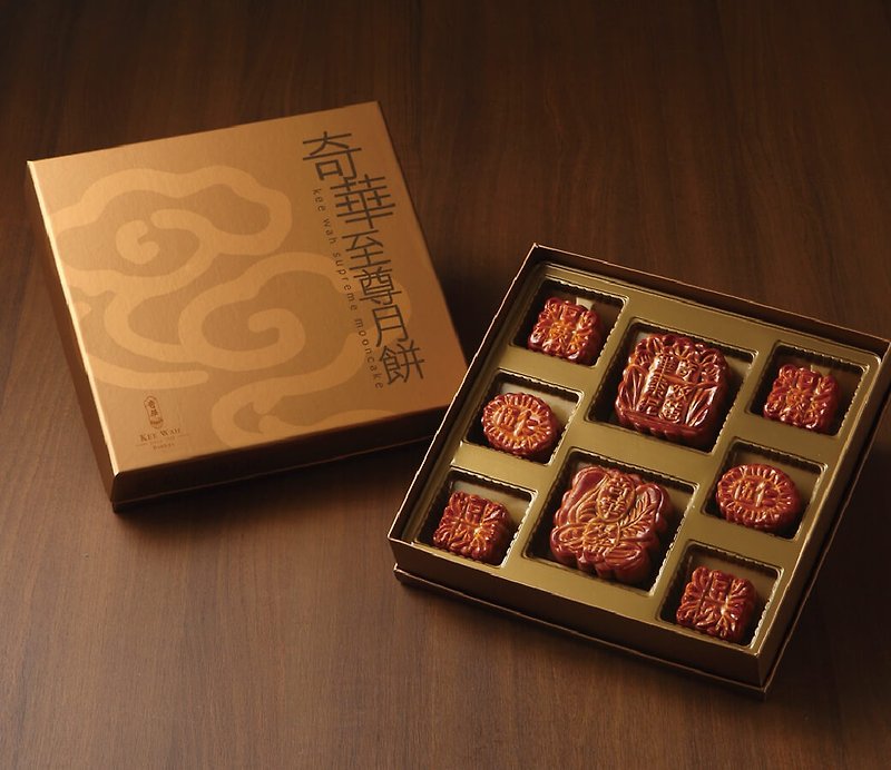 其他材質 蛋糕/甜點 咖啡色 - 奇華餅家-八星聚寶禮盒(中秋檔期販售)