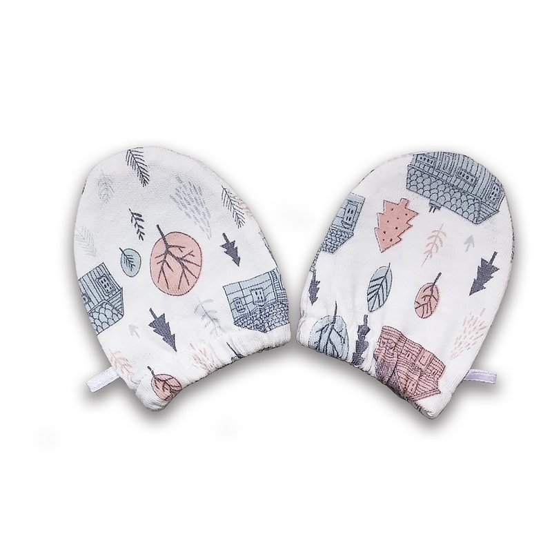 Organic baby mittens/ scratch mitts - Other - Cotton & Hemp Green