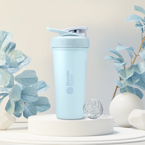 Blender Bottle 官方授權旗艦店 【BlenderBottle】Sleek 保冰保溫杯 740ml 不鏽鋼搖搖杯