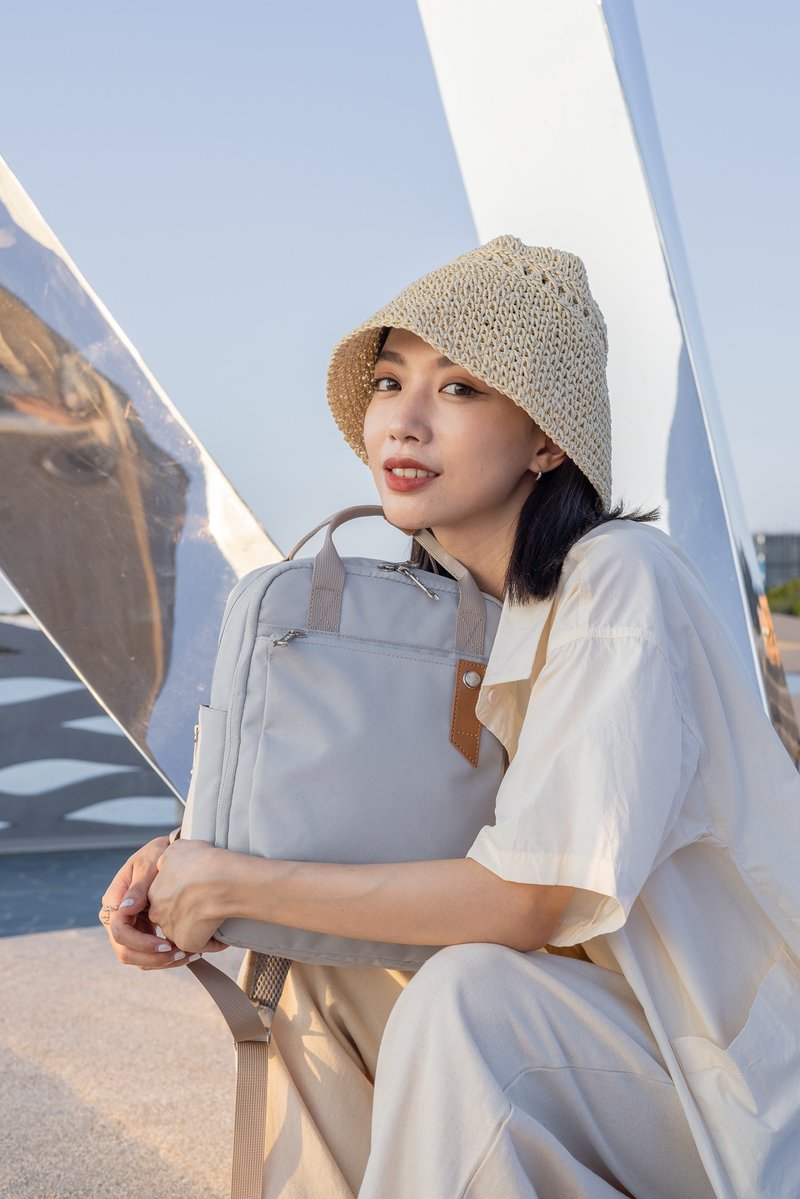 【RITE】EV03環保紗系列 國旅吐司包－ M Plus 新版四色 - 後背包/背包/書包 - 環保材質 