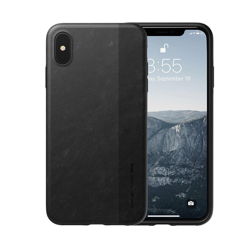 美國NOMAD-iPhone Xs Max 碳黑保護殼(855848007731) - 手機殼/手機套 - 其他材質 黑色
