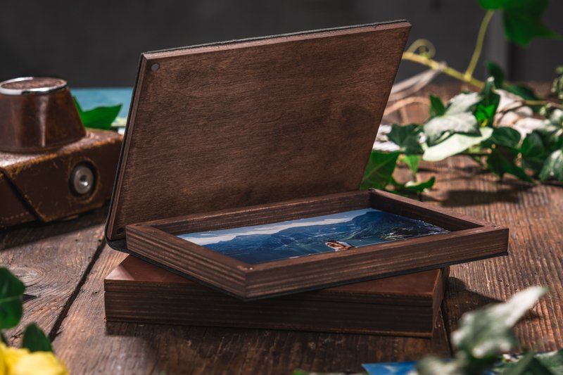 wooden box for photo - Storage - Wood 