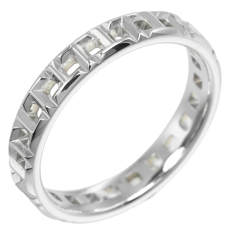 【日本直送】ティファニー TIFFANY&Co. Tトゥルー ナロー 11号 リング 指輪 3.5mmモデル K18WG ホワイトゴールド 約3.16g【中古】 - 戒指 - 貴金屬 銀色