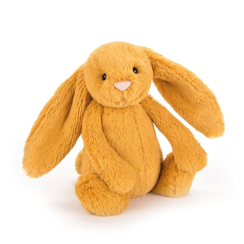 Jellycat 31cm Bashful Saffron Bunny - Stuffed Dolls & Figurines - Polyester Yellow