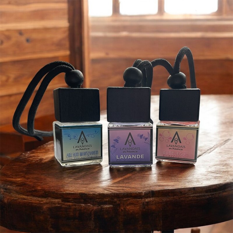 フランス直輸入 Lavandaïs 車用吊り下げ式フレグランスボトル/空間フレグランス - アロマ・線香 - ガラス 多色