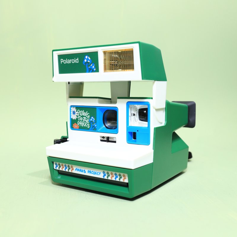 【Polaroid雜貨店】Polaroid 600 Parks Project 寶麗來 拍立得 - 其他 - 塑膠 綠色