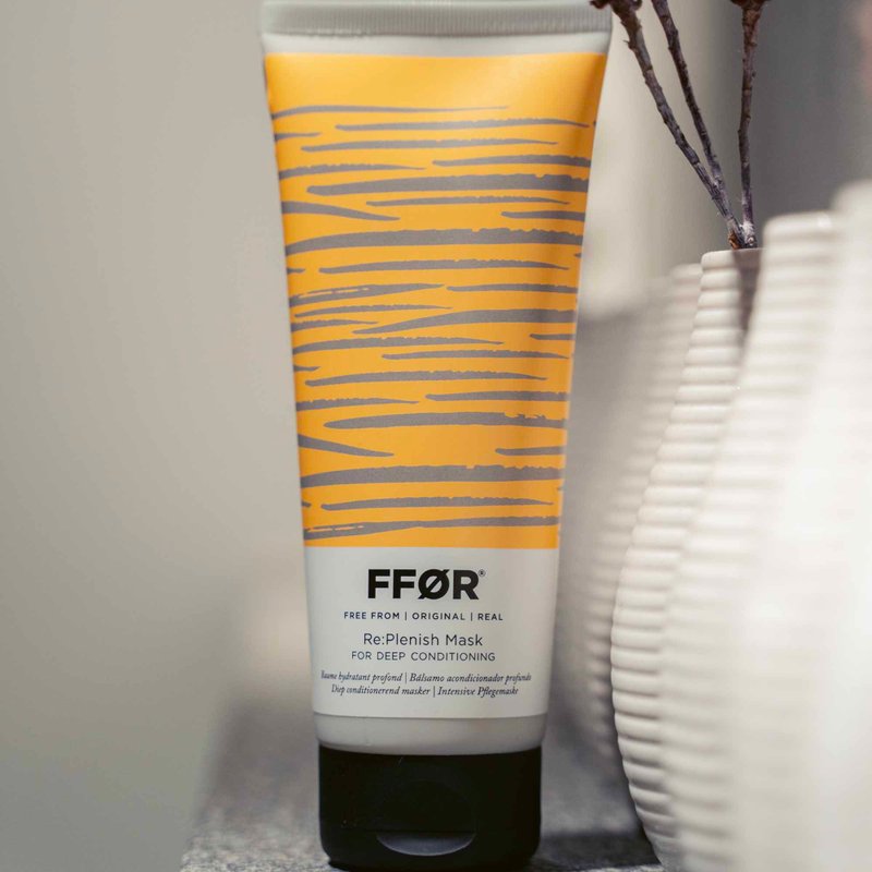 英國FFOR維根 能量補給素 | 深度滋潤護髮膜 200ml 1000ml - 潤髮乳/護髮用品 - 其他材質 黃色