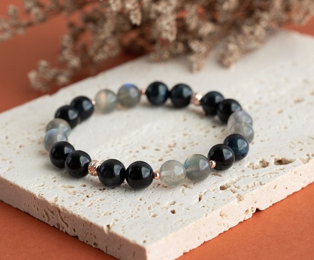 ポップアップ限定】ブルータイガーアイ ラブラドライト/天然鉱物水晶