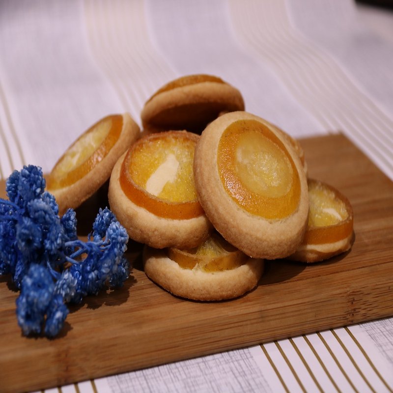 【คลาสเวิร์คช็อป】Orange Chip Shortbread・Handmade DIY Dessert・Healing Creative Baking