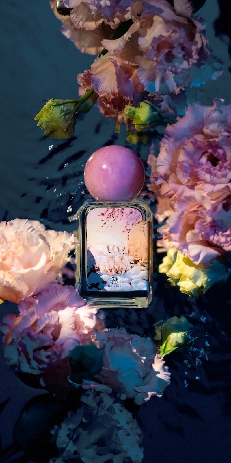 Time Series Perfume Ice Hidden Flower Soul - Xiaohan EDP 100M - น้ำหอม - แก้ว สึชมพู