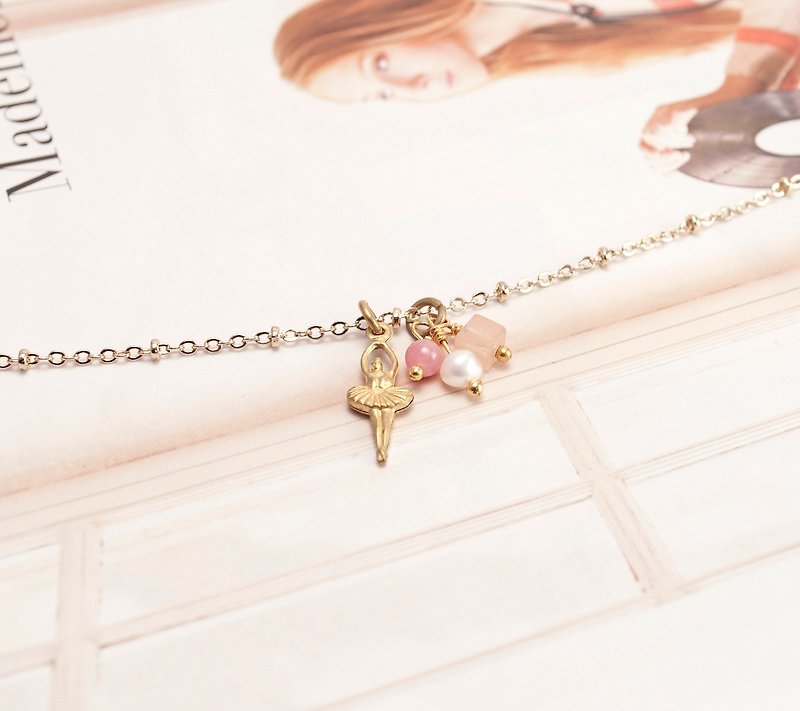 ❈La Don pull winter ❈ - button bracelet - ballet - Bracelets - Other Metals Gold