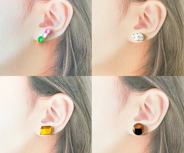 和菓子アソートピアス・イヤリング - ショップ ペケーニョ ピアス