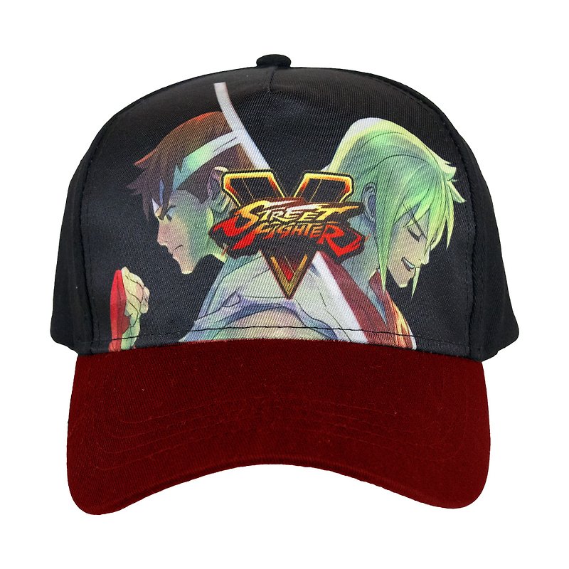 街霸V Ryu Ken棒球帽 (街頭霸王/快打旋風/Street Fighter系列) - 帽子 - 聚酯纖維 