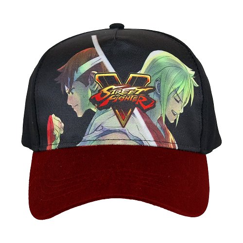 KD Gift & Novelty 街霸V Ryu Ken棒球帽 (街頭霸王/快打旋風/Street Fighter系列)