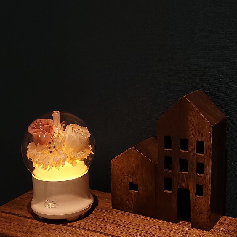 【Emma.K】Eternal Flower Night Light Aroma Diffuser / Customized Gift - น้ำหอม - พืช/ดอกไม้ 