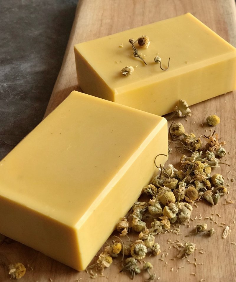 Chamomile Honey Marseille Soap|120G - Soap - Other Materials 