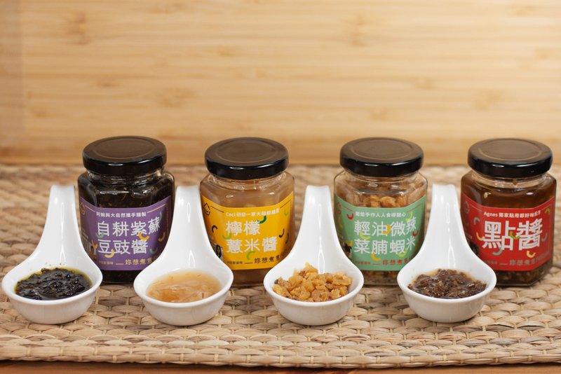 婦女自家手工醬料全套 (四款醬料各一樽) - 醬料/調味料 - 新鮮食材 