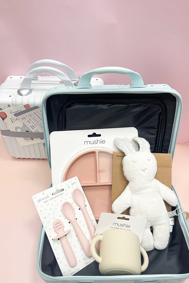 BABYTONE AIRLINE luggage gift box-Baby Girl(0m +) - Baby Gift Sets - Other Materials Pink