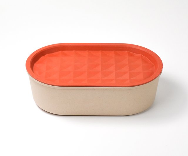 PLA Bento Box with Bamboo Lid