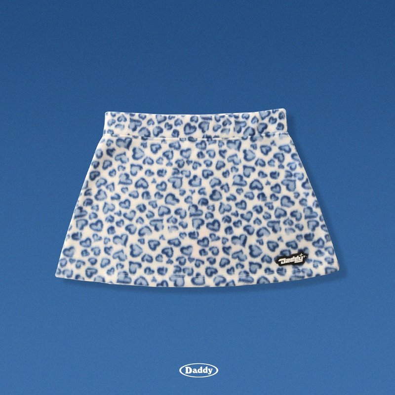 Heart Leopard Skirt - 裙子/長裙 - 其他材質 多色