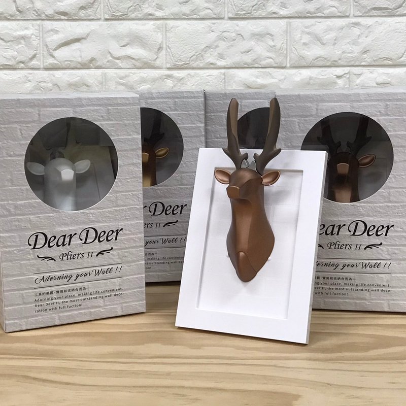 6周年惜福回饋 | Dear Deer 掛飾鹿鉗 - 擺飾/家飾品 - 其他金屬 多色